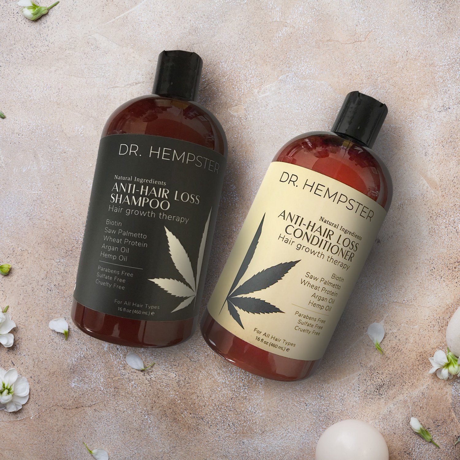 Hair Loss and Biotin Shampoo - Thickens & Enriches Thinning Hair for Men & Women - Potent Natural Organic Ingredients - No Parabens or Sulphates - Vegan, All Hair Types 18 fl Oz (Shampoo): Beauty