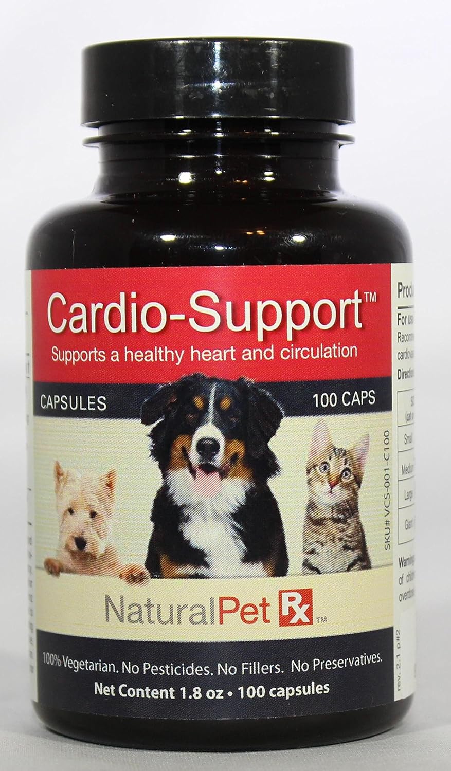 Natural Pet RX Cardio Support Heart & Circulation Support