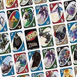 Mattel Games UNO The Legend of Zelda Card Game for