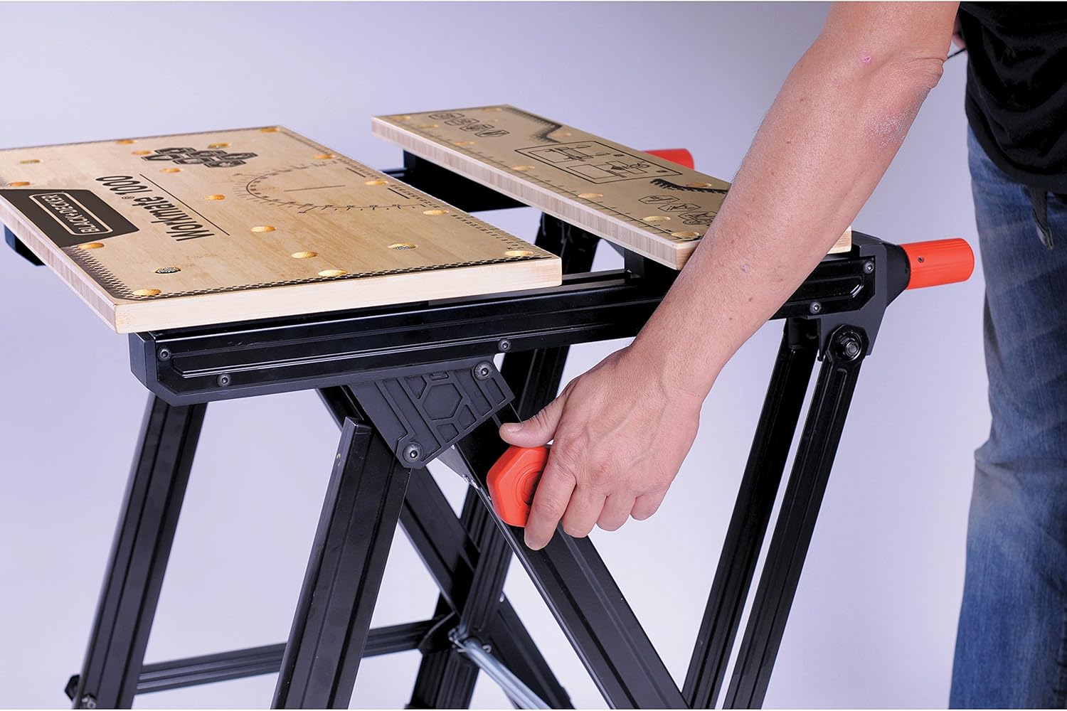 BLACK+DECKER Workmate Portable Workbench, 550-Pound Capacity (BDST11000) - Power Tool Stands - 