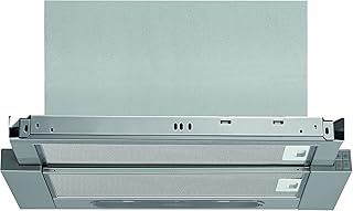 Bauknecht DBAH 64 AM X Dunstabzugshauben/Flachschirmhaube/ 60 cm /Mechanische Steuerung / silbergrau / Abluft- und Umluftbetrieb geeignet