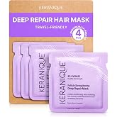 Keranique Hair Mask - Deep Repair and Intense Hydration for Damaged, Dry, Fine Hair with Keratin Protein