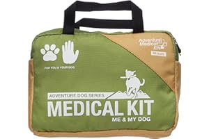 Adventure Medical Kits Me & My Dog Medical Kit - Human & Canine First Aid Essentials - Includes Cold Pack, SOL Emergency Blanket, Splinter Picker & More