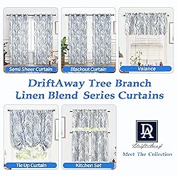 DriftAway Tree Branch Linen Lined Valance Double