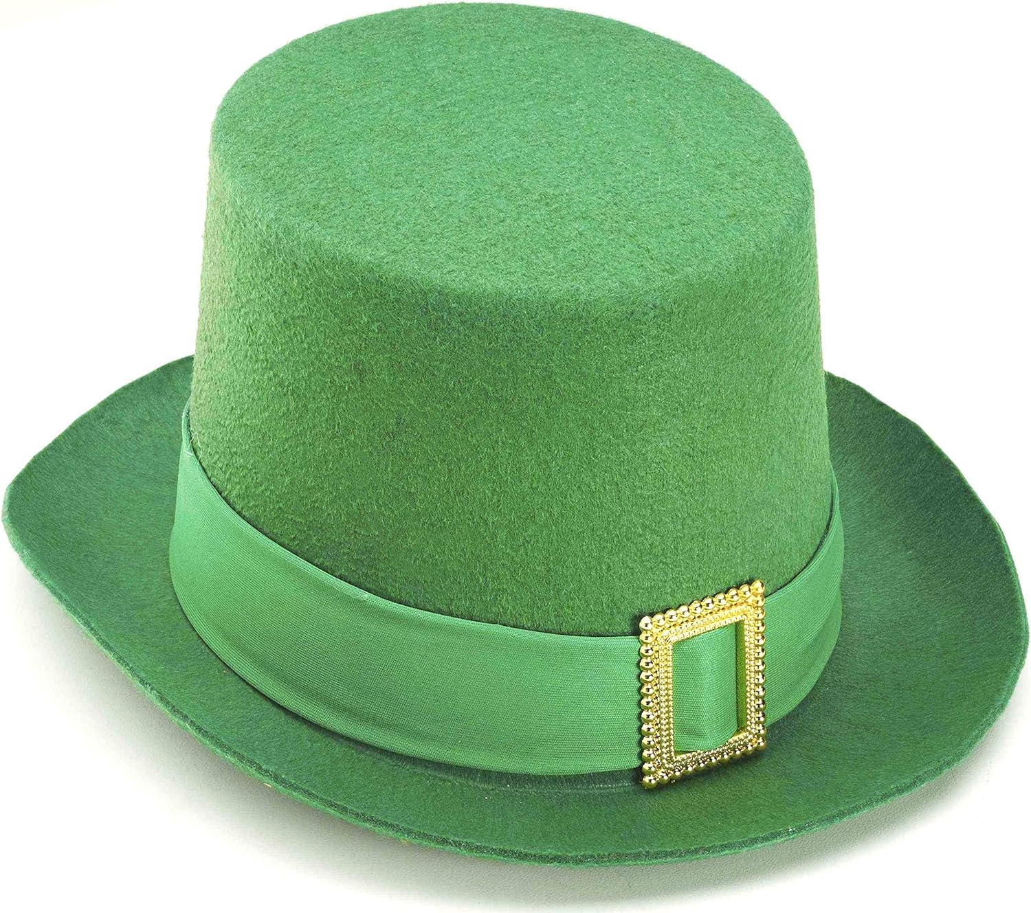 green felt bowler hat