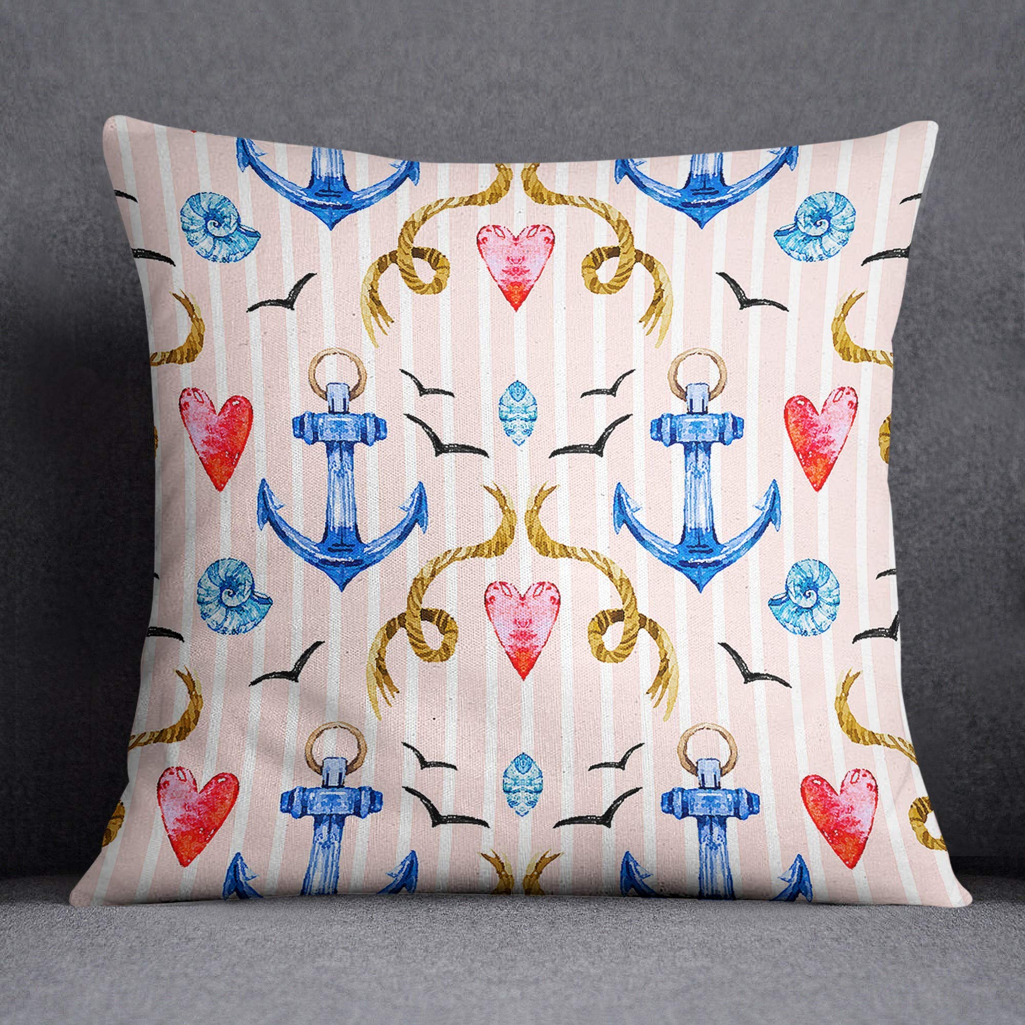 Bonamaison Decorative Cushion Cover, Multi, 45x45