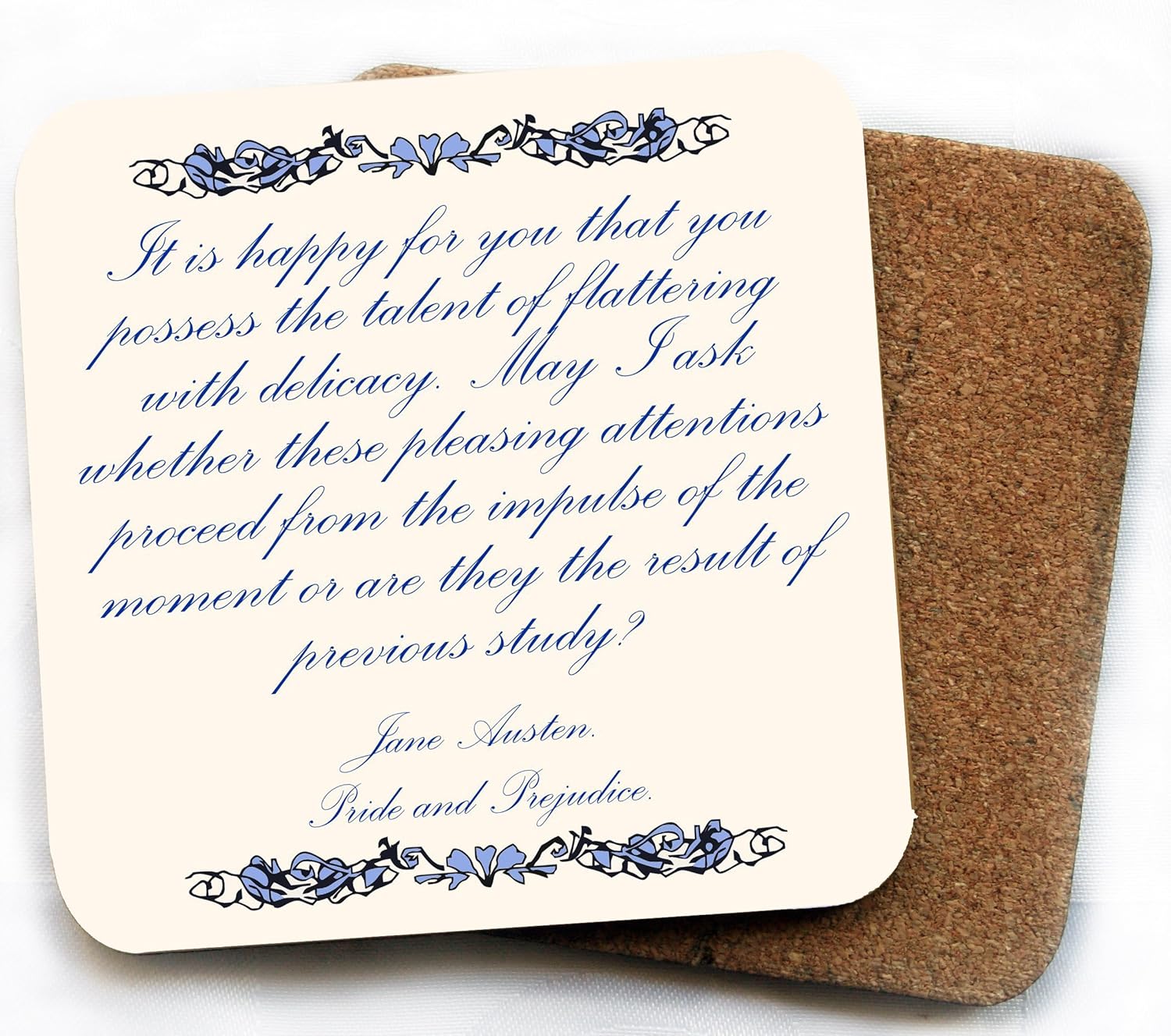 Wizthings Une Citation De Jane Austen Extraite D Orgueil Et Prejuges Amazon Fr Cuisine Maison