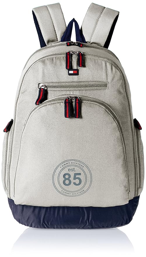 Tommy Hilfiger Biker Club - Daffodil 25 Ltrs Grey Casual Backpack (TH/BIKOL07DAF)