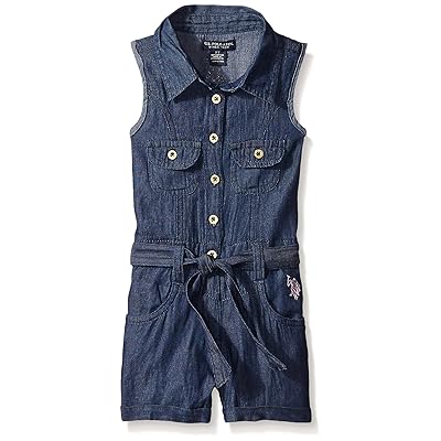 Buy Polo Girls Denim Romper Online Seychelles Ubuy
