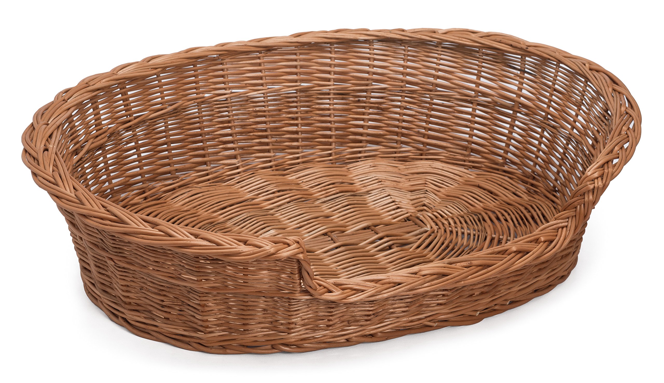 Prestige Wicker Dog Bed Basket, 75 cm