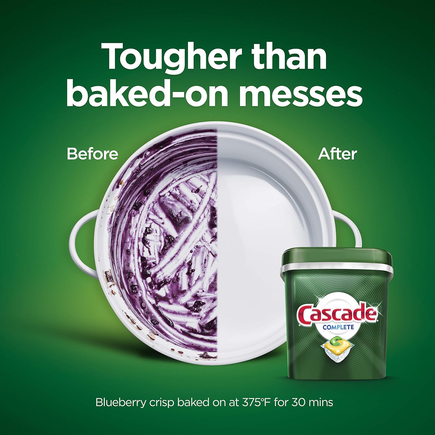 Cascade Complete Dishwasher Pods, Actionpacs Dishwasher Detergent, Lemon Scent, 78 Count: Health & Personal Care