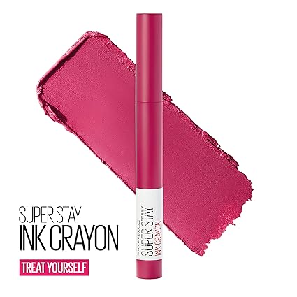 Maybelline Superstay Ink Crayon Lipstick Matte Longwear Lipstick Makeup Treat Yourself