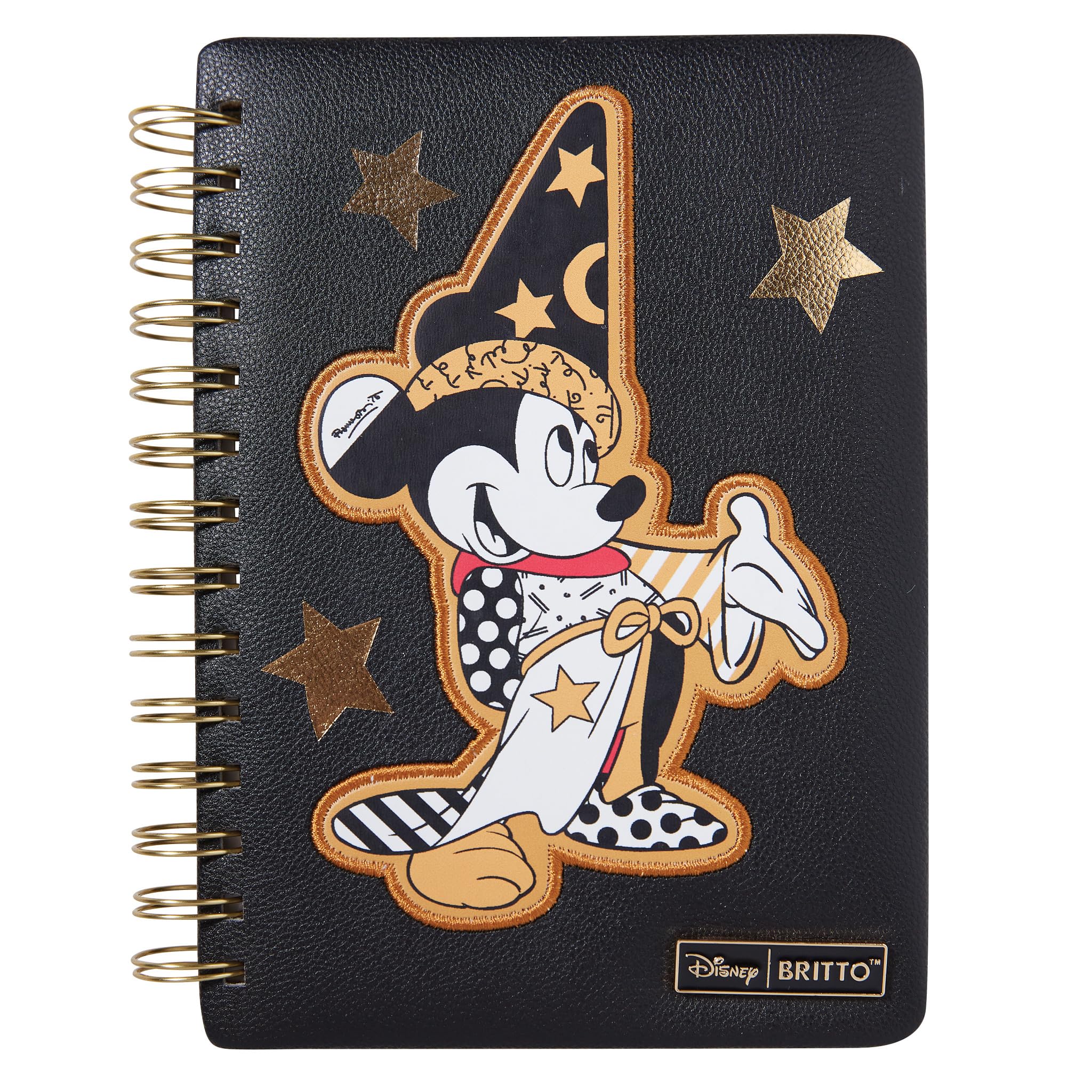 Romero Britto Sorcerer Mickey Notebook Stationery