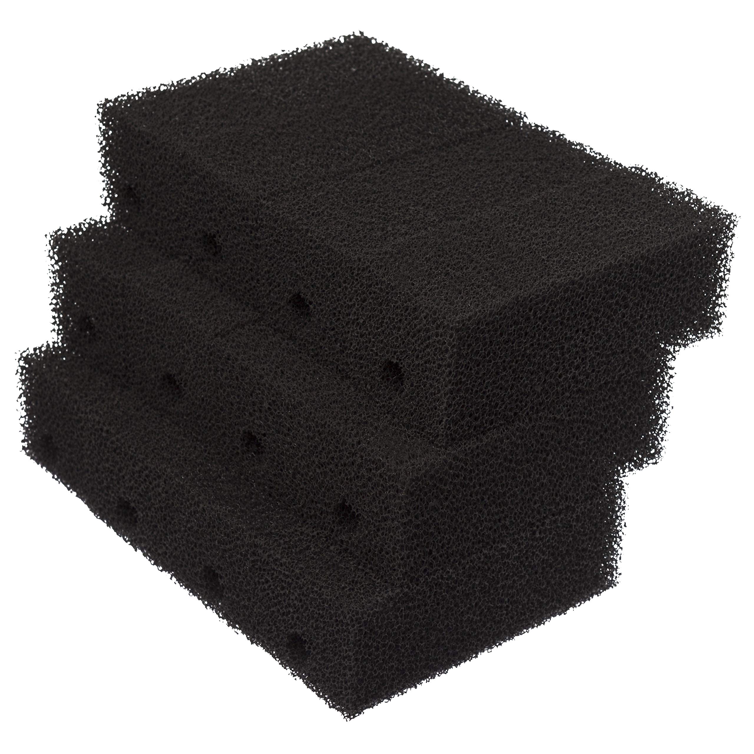 LTWHOME Design Aquarium Active Carbon Sponges Compatible with Ferplast Bluclear 03 Sponges Fit for Bluwave Internal Filter (Pack of 12)