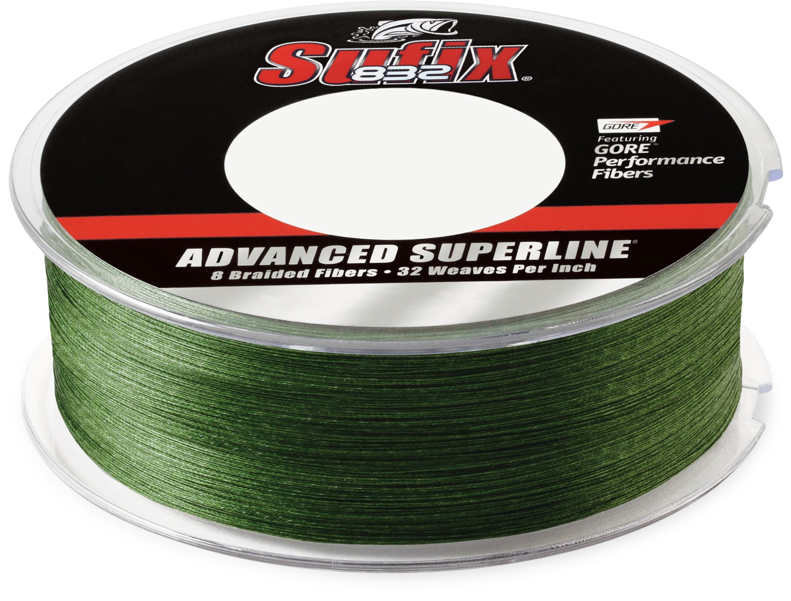 Sufix 832 Braid Line-600 Yards (Green, 10-Pound)