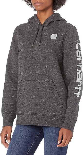 carhartt women's clarksburg graphic sleeve pullover sweatshirt