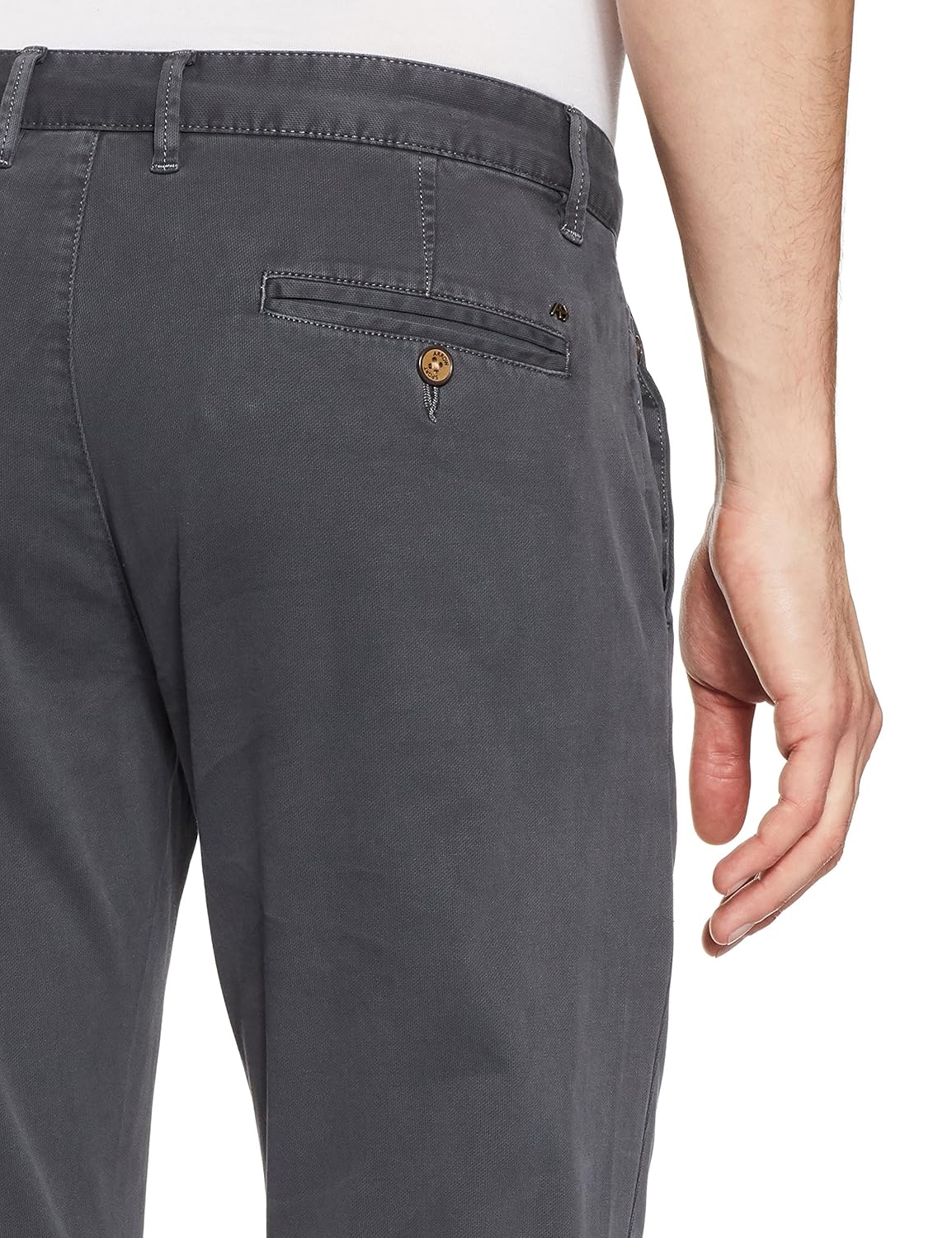 arrow sports men's straight fit casual trousers