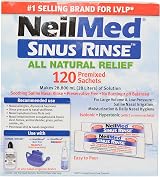 NeilMed Sinus Rinse 120 Sachets Brand New Kit view 4