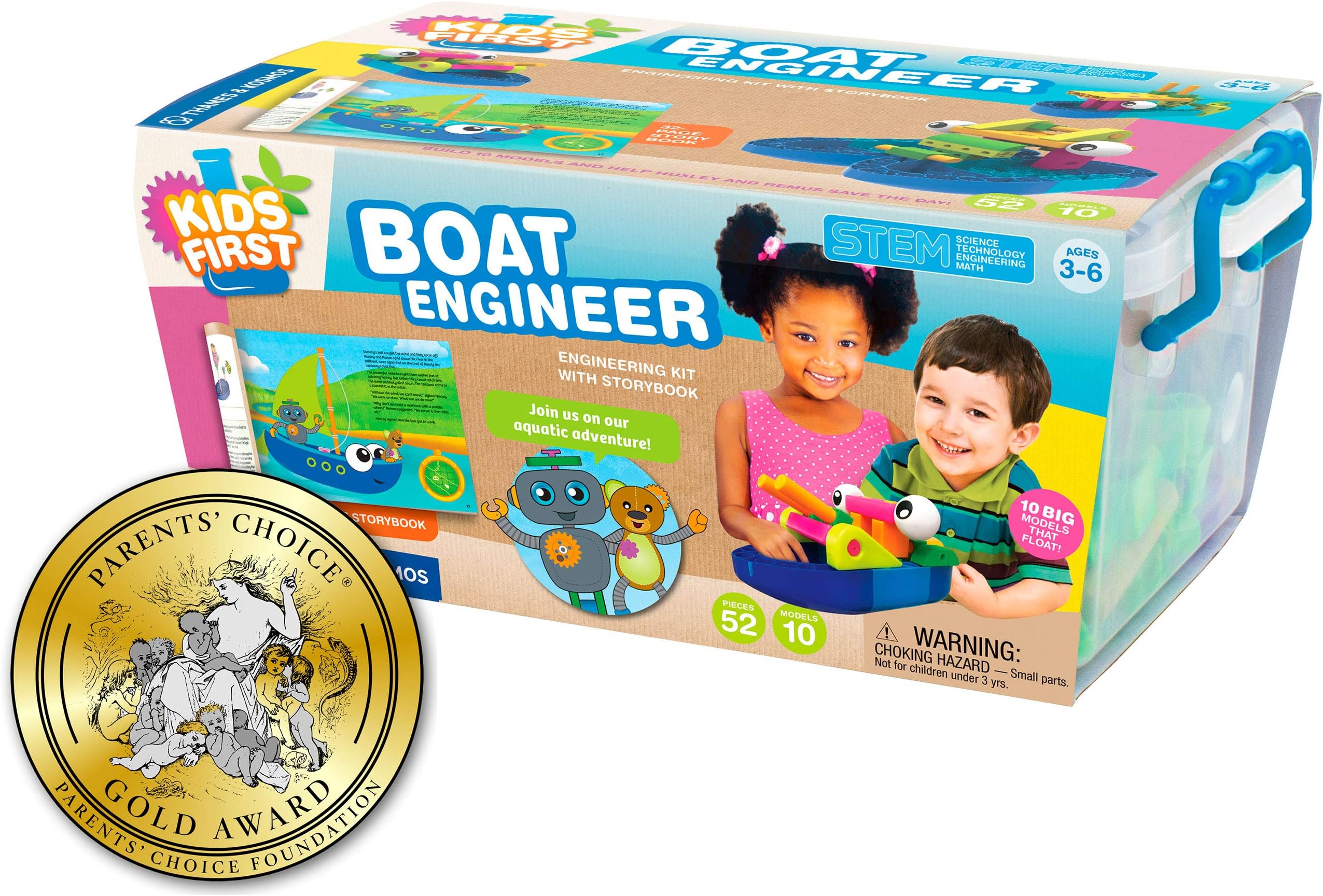 First for Kids 567011 Kids First Boat Engineer Toy