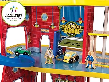 kidkraft wooden garage
