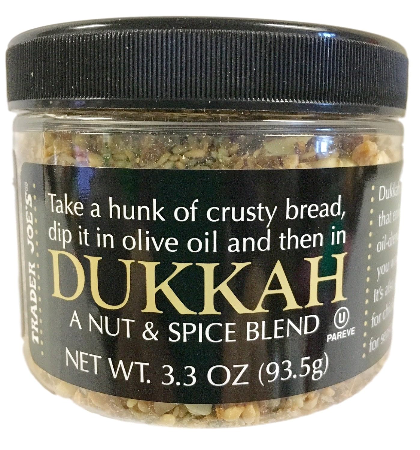 Amazon Com Trader Joe S Dukkah Nut And Spice Blend 3 3 Oz