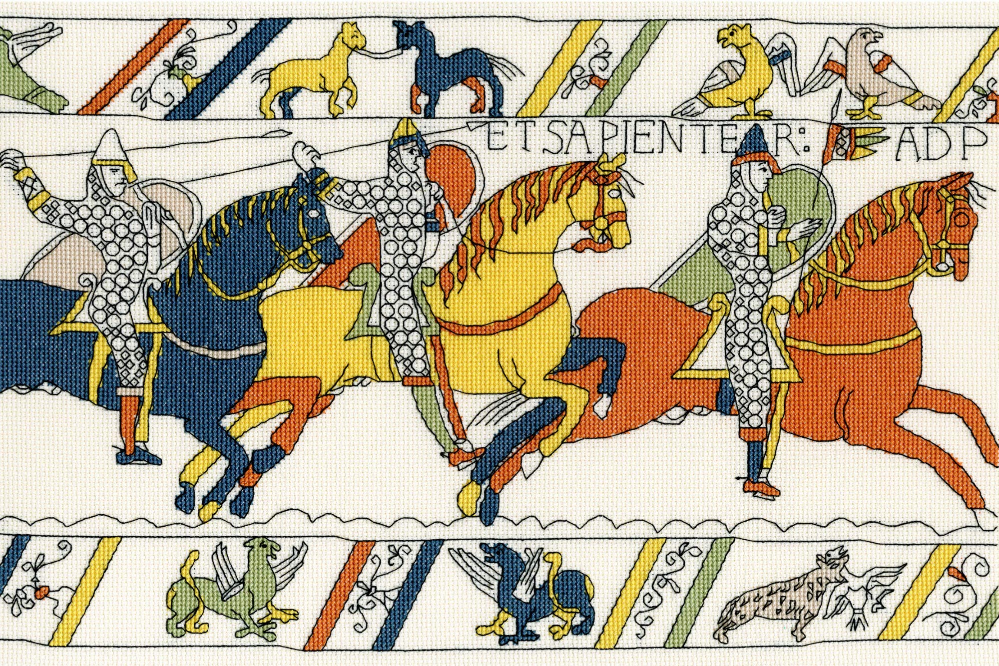 Bothy Threads Cross Stitch Kit - The Cavalry