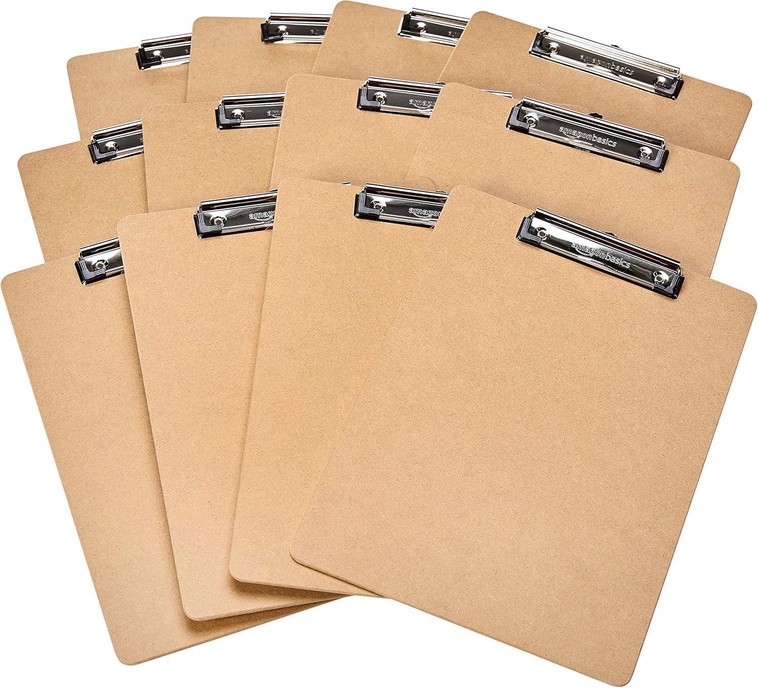 Amazon Basics Hardboard Clipboard 12Pack BigaMart