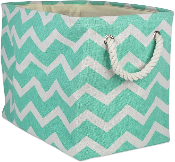 DII Faltbarer Polyester-Aufbewahrungskorb oder -korb mit robusten