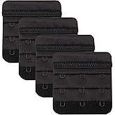 Tamlien Bra Extender 2 Hook/3 Hook/4 Hook/5 Hook, Soft and Comfortable Bra Extension