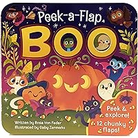 Boo Halloween Lift-a-Flap Board Book Ages 0-4 (Peek-A-Flap)