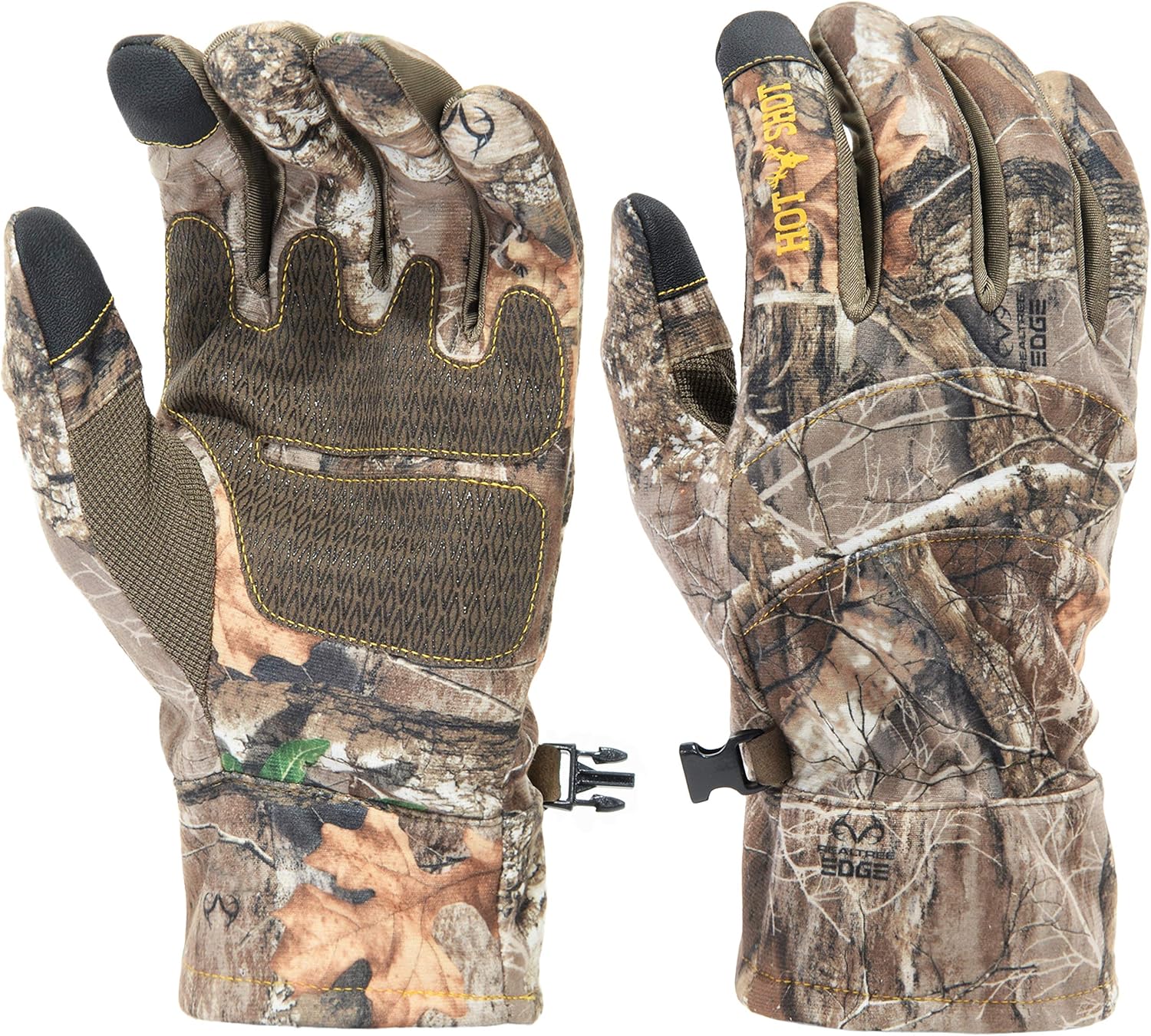 Hot Shot Men’s Camo Swiftstrike ProText Gloves Realtree