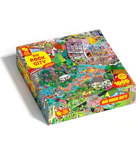 Amazon.com: The Sunny City • 1000-Piece Jigsaw Puzzle from The