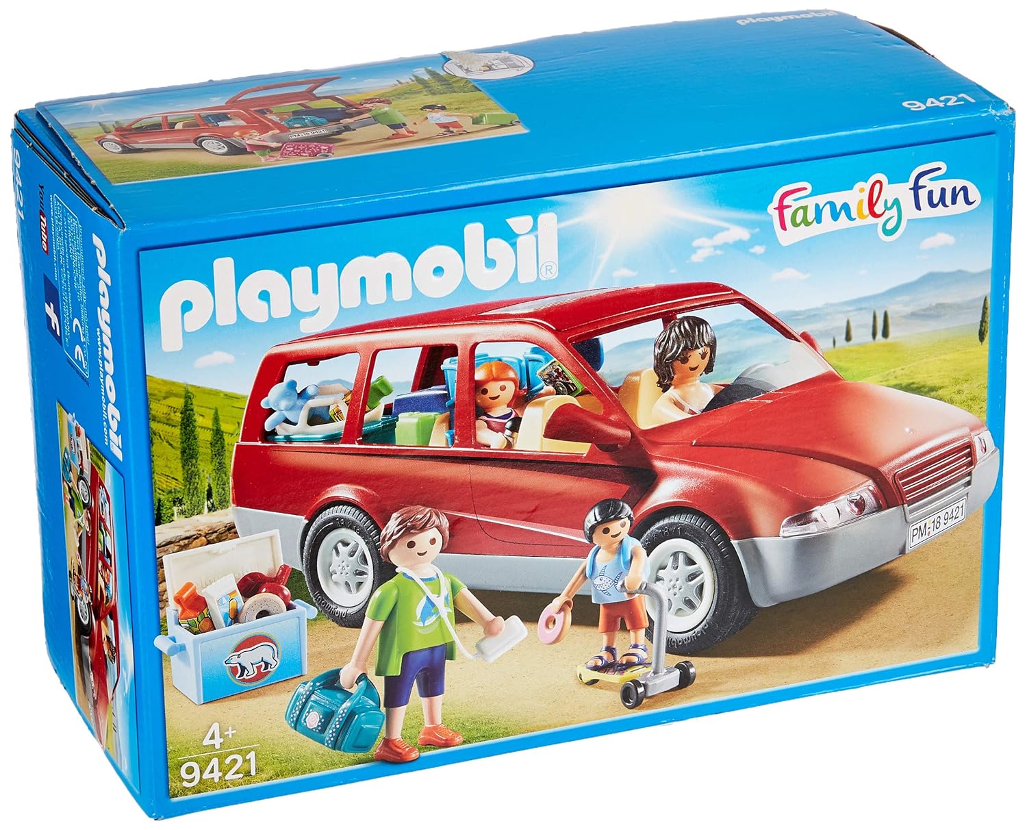 playmobil 9421 family car