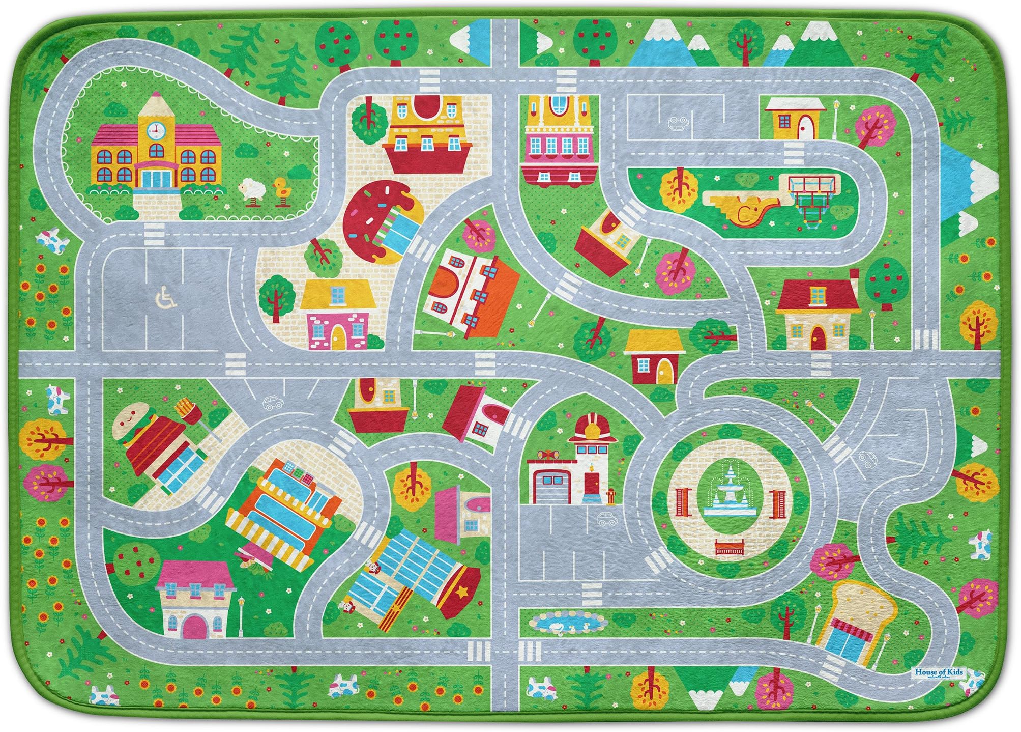 House of Kids 88247, polyester, Multicolored, 95 x 0,5 x 70 cm