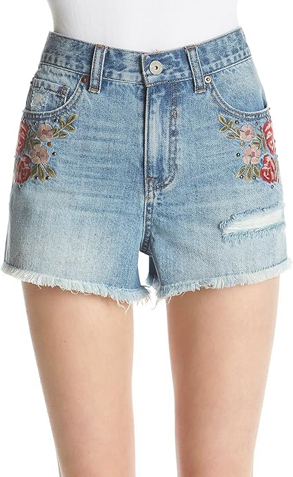 hippie jean shorts