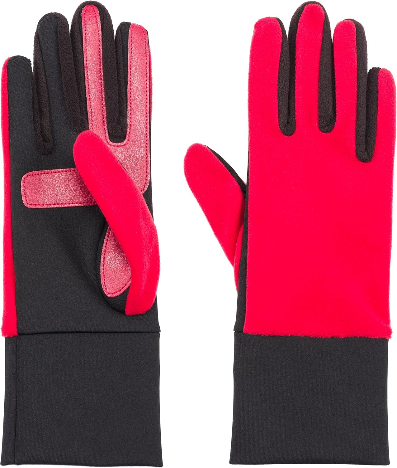 Isotoner Women's Smartdri Fleece Glove with Smartouch Technology Really