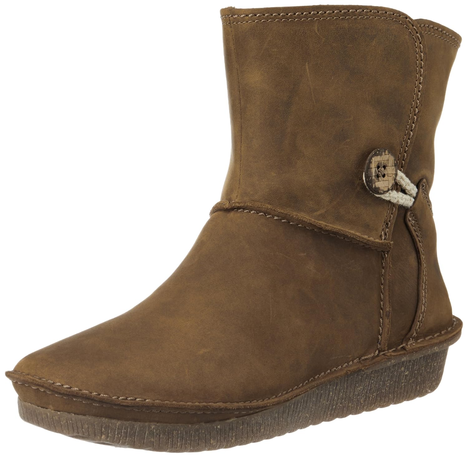 clarks women's lima caprice leather boots