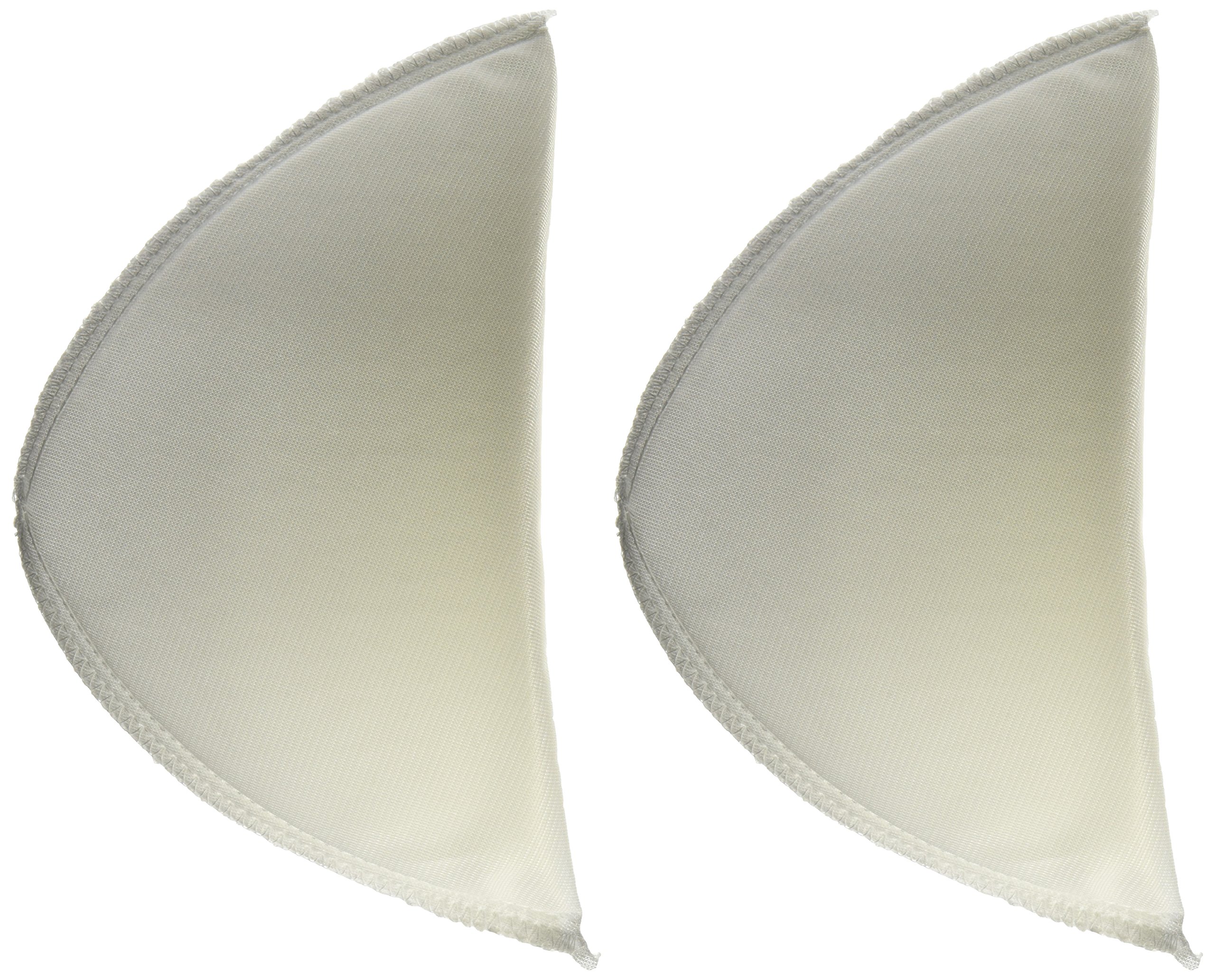 Dritz 1/2-inch Covered Set-in Tri-Point Shoulder Pads 2/Pkg-White