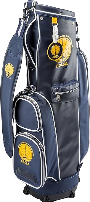 Amazon Mizuno ミズノ キャディーバッグ ボルサヴォアドーラ キャディバッグ フィット 軽量 5ljc ネイビー 14 Mizuno ミズノ メンズキャディバッグ