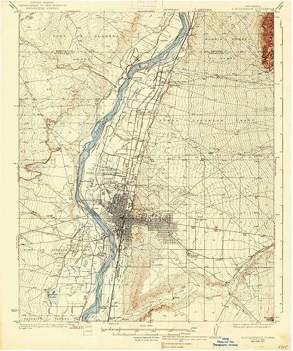 Amazon Com Yellowmaps Albuquerque Nm Topo Map 1 62500 Scale 15