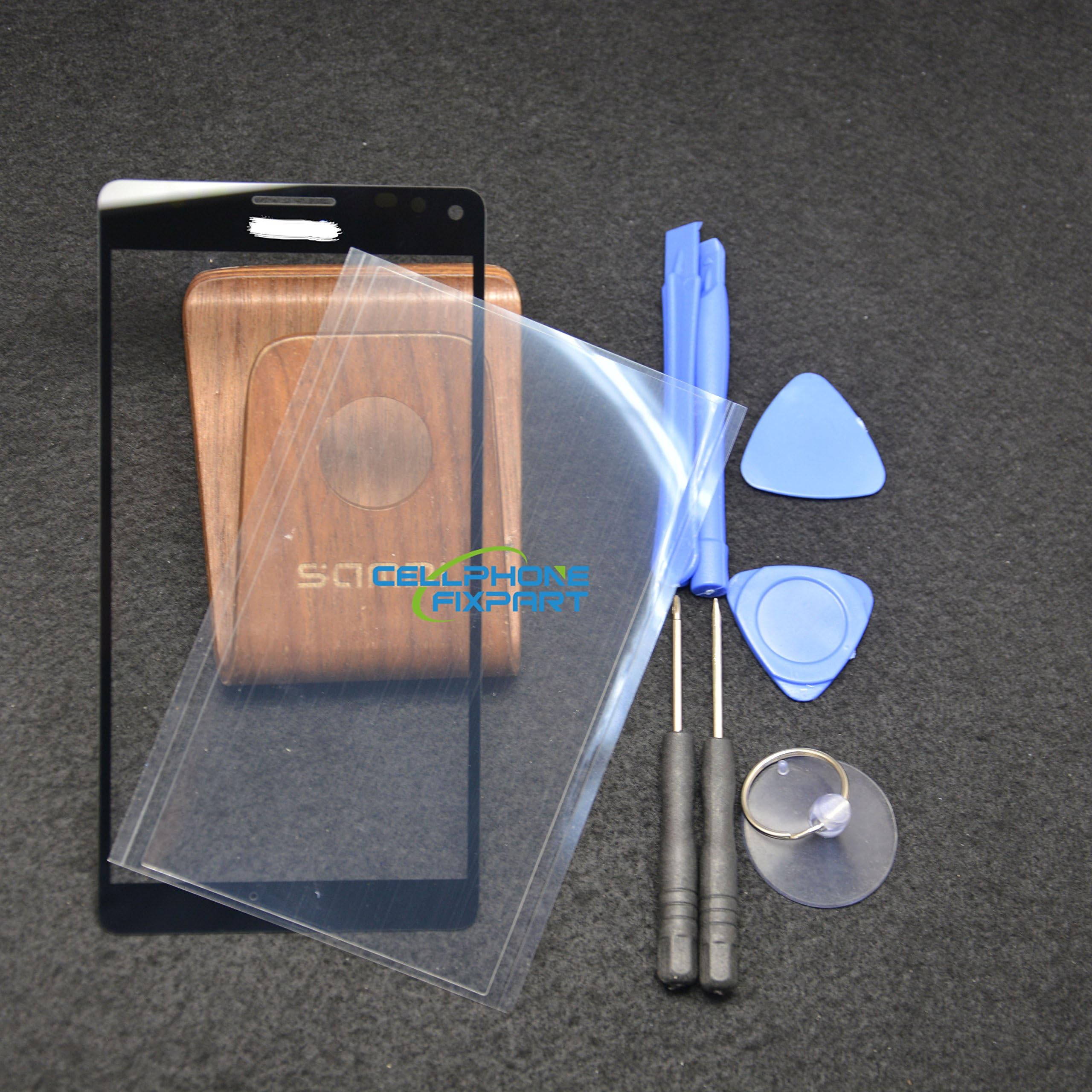New Front Screen Glass Lens Replacement for Microsoft Lumia 950XL 5.7 inch With Pre-cut OCA Tape