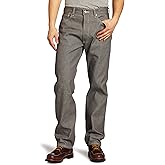 Levi's Men's 501 Shrink To Fit Jean, Grey Rigid STF, 34x38