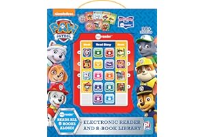 Nickelodeon Paw Patrol Chase, Skye, Marshall, and More! - Me Reader Electronic Reader and 8 Sound Book Library - PI Kids