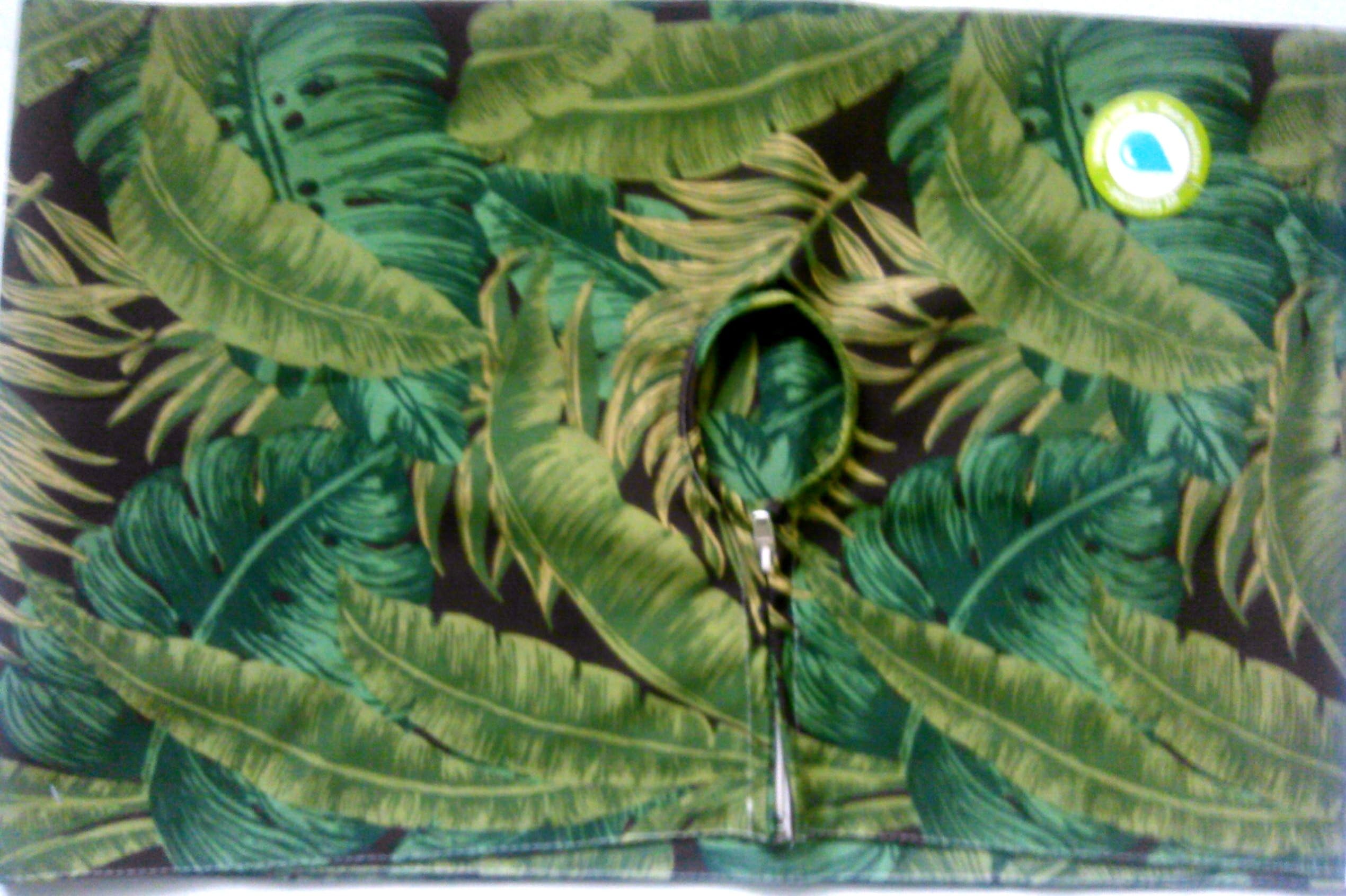 Green Tropical Forest Indoor & Outdoor Umbrella with Hole Zipper - Table Runner