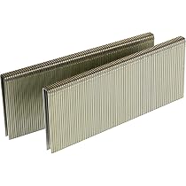Senco L08BAB 18 Gauge Staples - 1/4" Crown X 1/2" Length Electro Galvanized (10,000 Per Box)