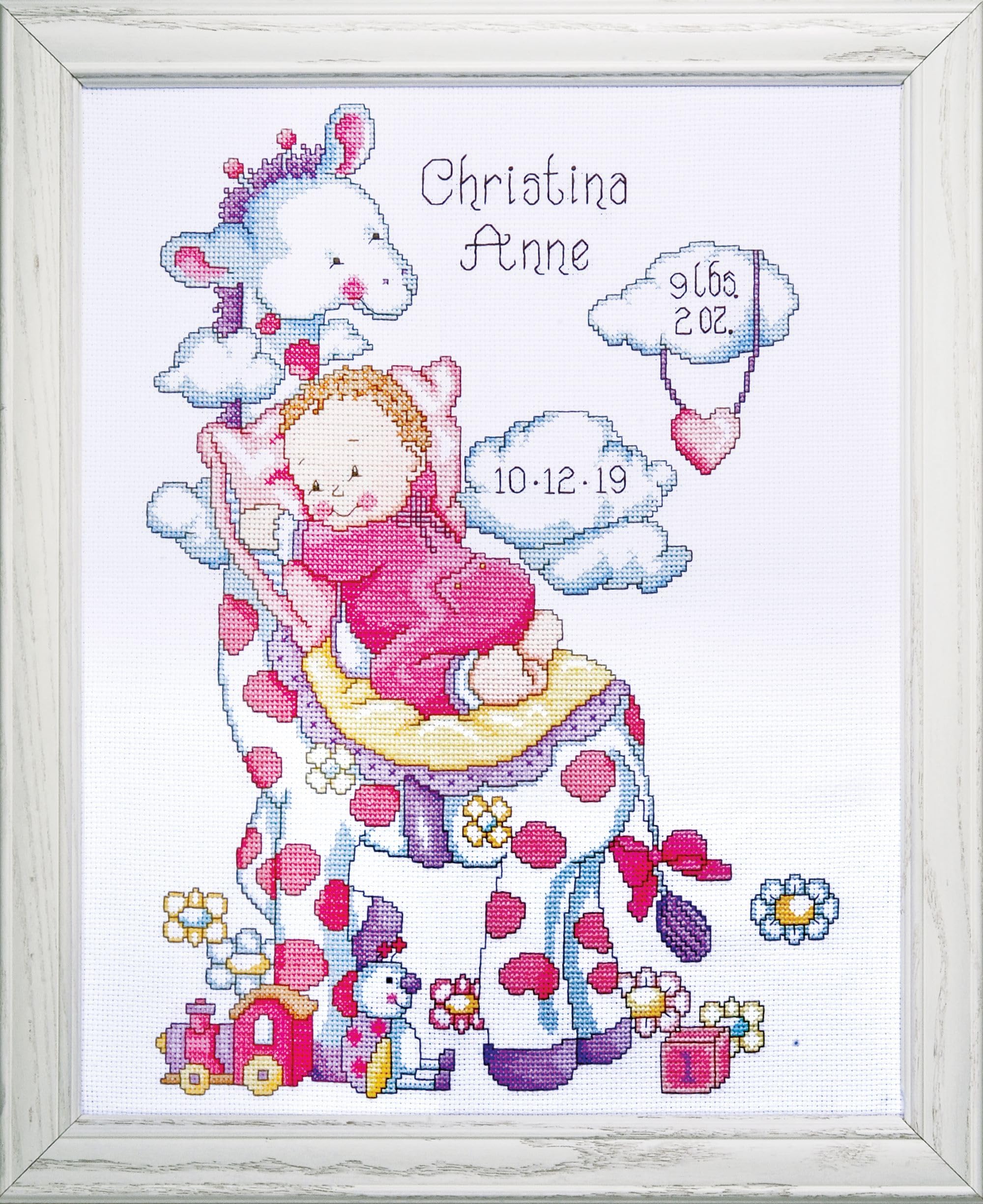 Tobin Giraffe Baby Sampler, Multi-Color