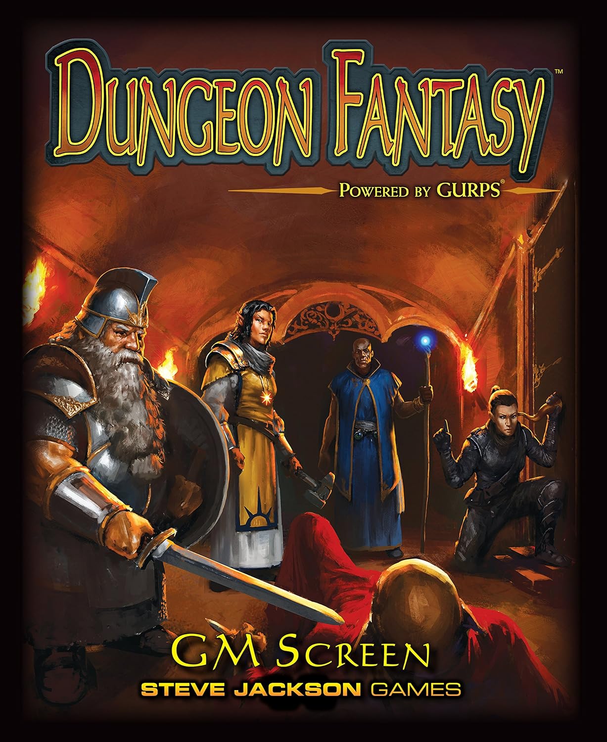 Steve Jackson Games Dungeon Fantasy RPG Game Master Screen