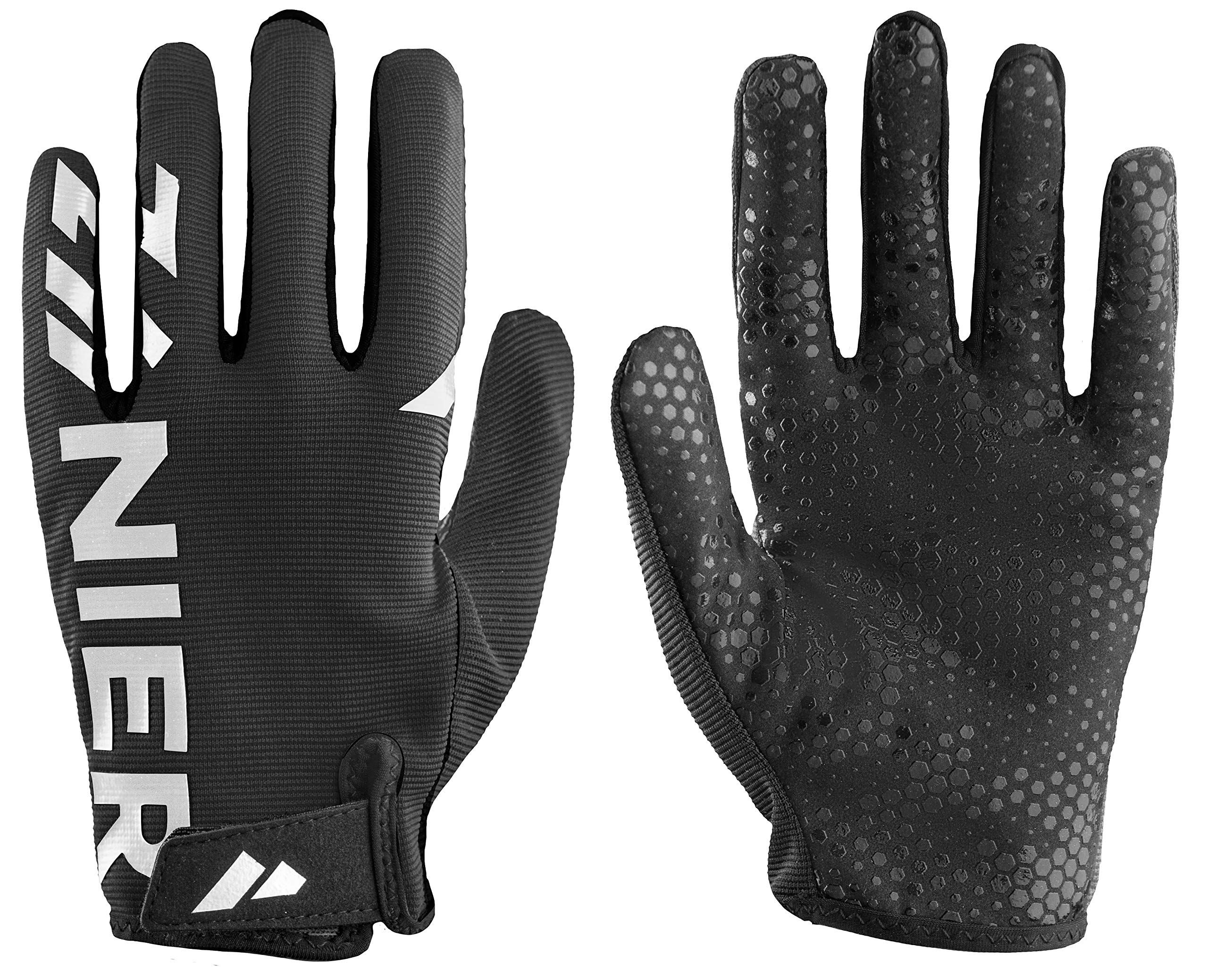Zanier Unisex – Adult 85020-2010-9 Gloves, Black, White, 9