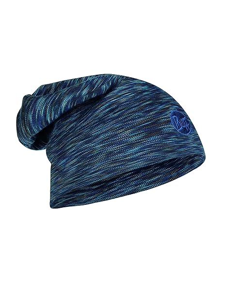 Buff Heavyweight Merino Wool Hat Mütze, Denim Multi Stripes, one size