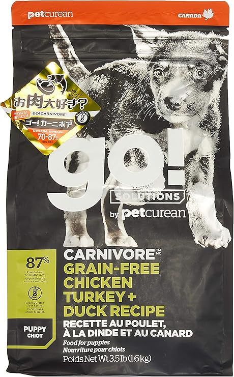 chicken and duck dog food